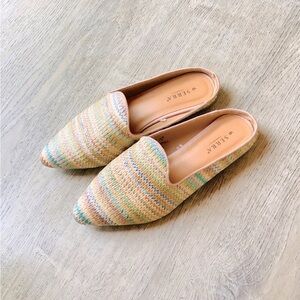 Serra Woven Mules Women's 9 Shoes